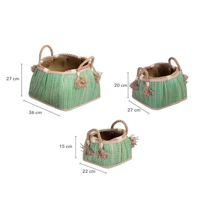 Sense of Place Woven Baskets - Set of 3