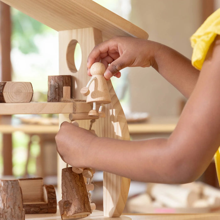Woodland Haven Dollhouse Set
