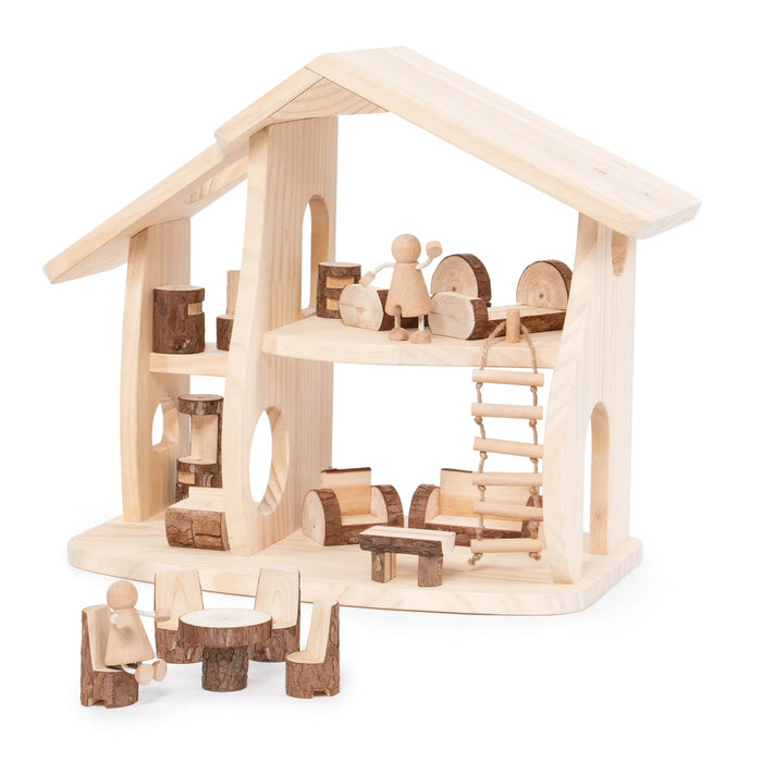 Woodland Haven Dollhouse Set