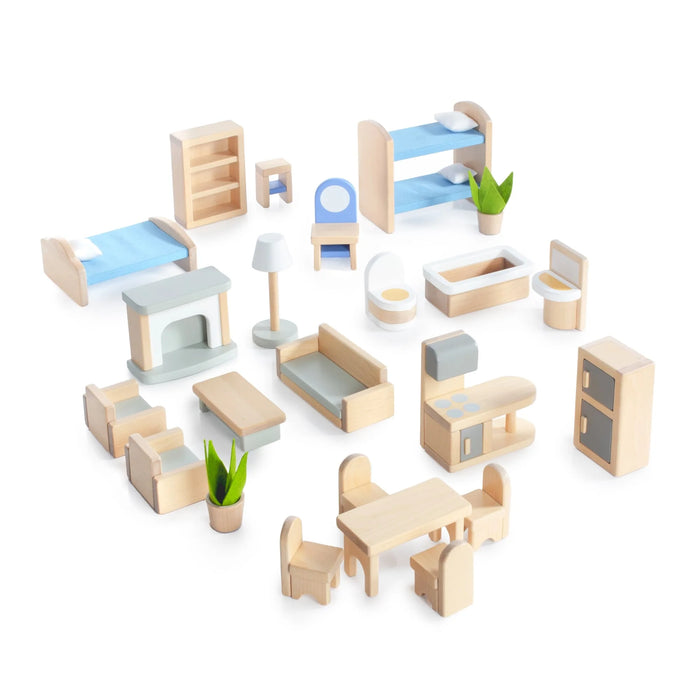 Modern Living Mini Dollhouse Furniture Set