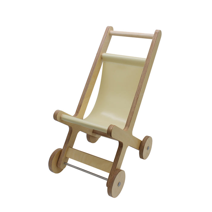 NZ Upcycled Wooden Doll Pushchair