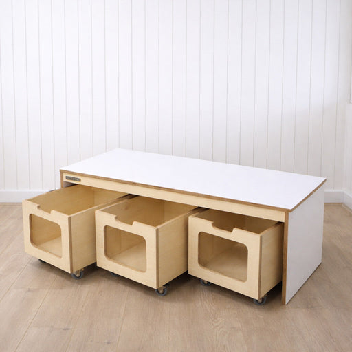Curiate Dove Activity Table and Carts - 620208