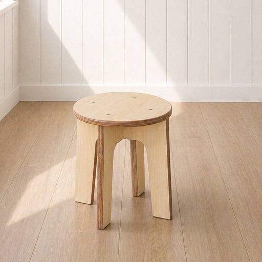 Curiate Oak Preschool Stools (Set of 6) - 620246