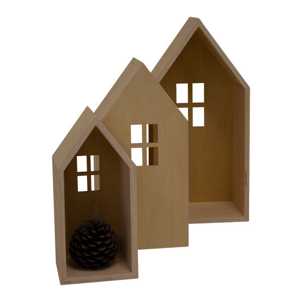Open-Concept Wooden Houses