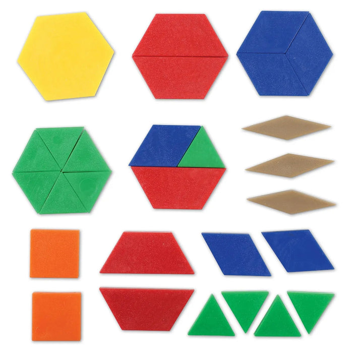 Plastic Pattern Blocks 0.5cm