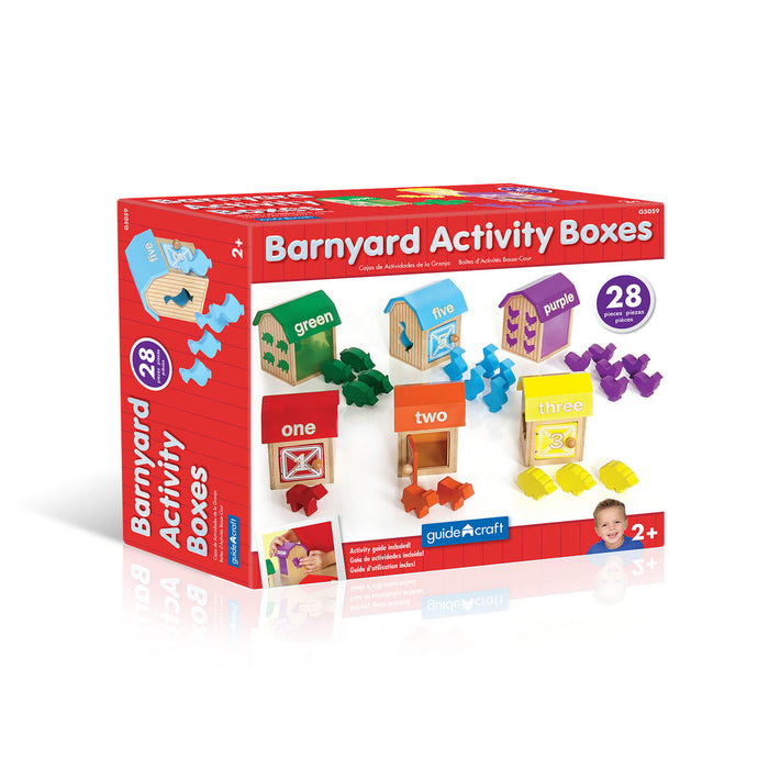 Guidecraft Barnyard Activity Boxes