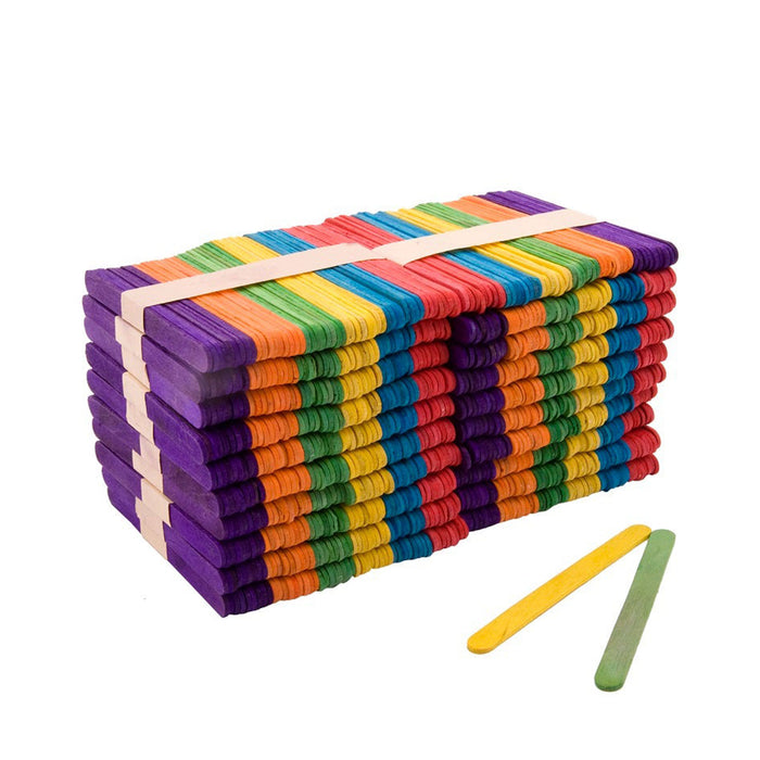 Coloured Craft Sticks Set of 1000
