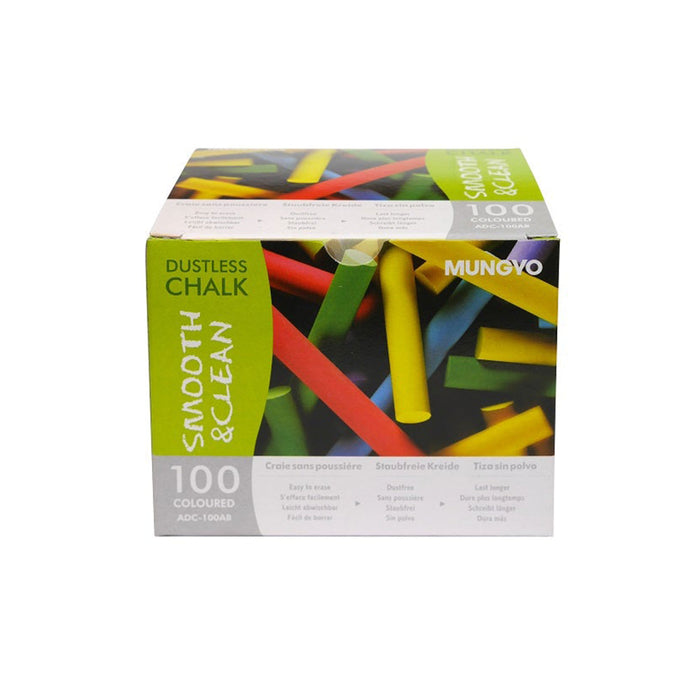 Dustless Chalk - Assorted Colours
