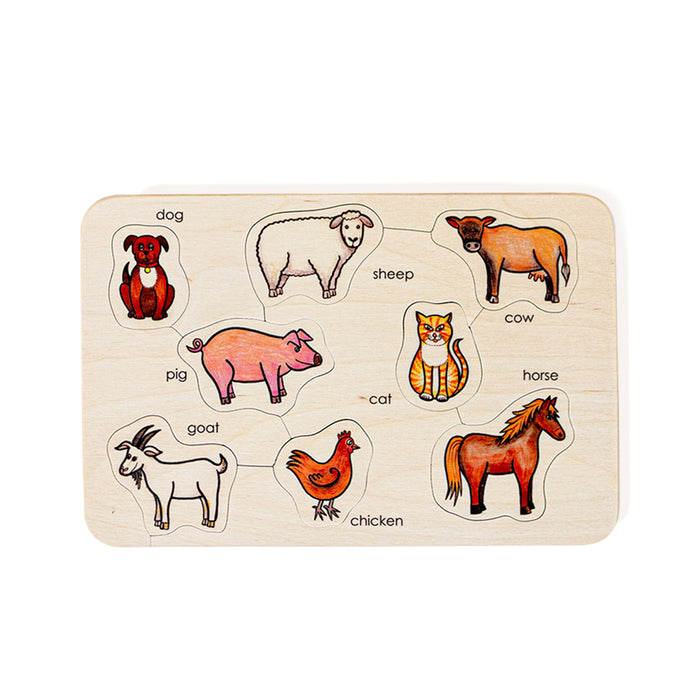 Kiwi Farm Animals Puzzle