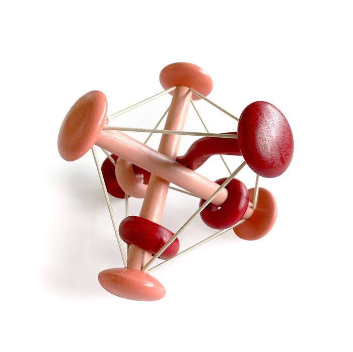Jumpy Rattle (Pink & Red)