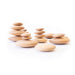 Wooden Stacking Pebbles 20pk