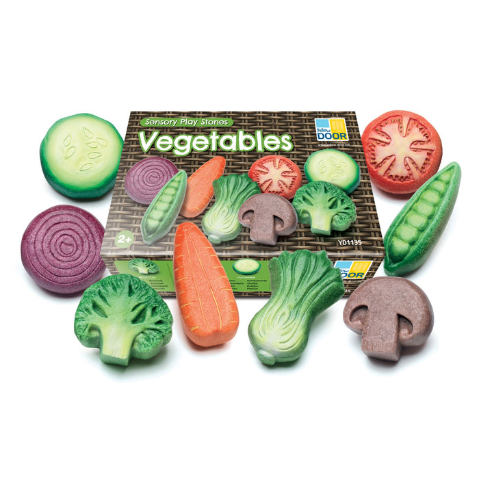 Vegetables - Sensory Play Stones