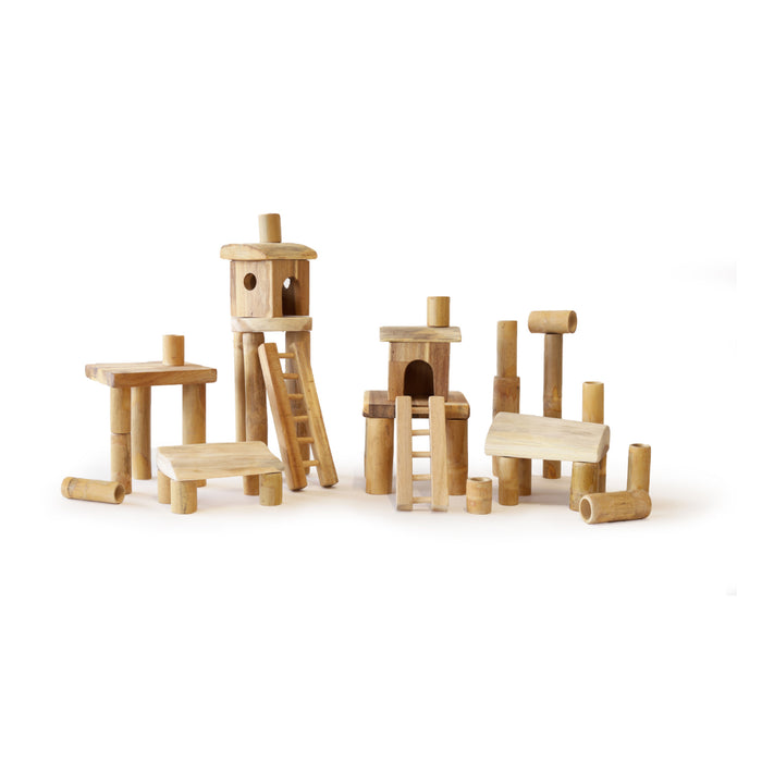Bamboo Building Set (Including Houses)