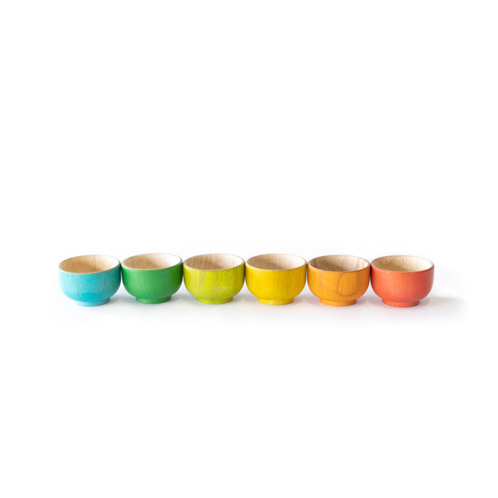 Rainbow Sorting Bowls (6)