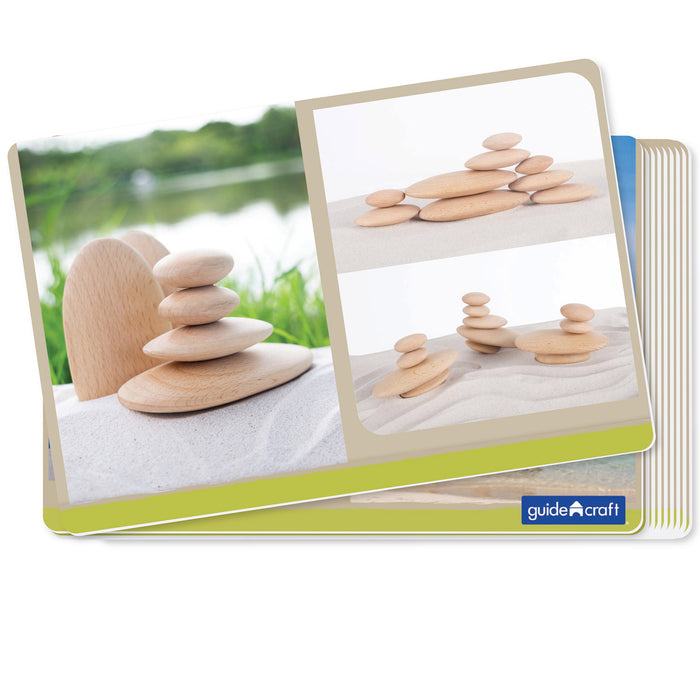 Guidecraft Wood Stackers   River Stones