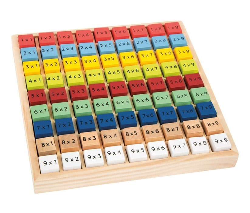 Legler Colourful Multiplication Table - Educate
