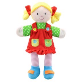 Story Tellers Girl Red Outfit Puppet