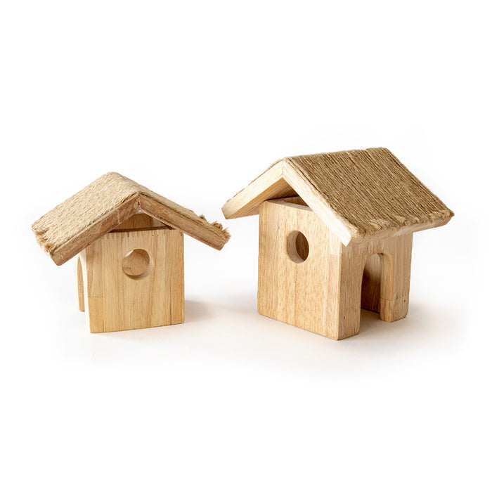 Wooden Cottage House Set