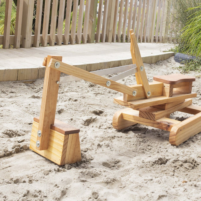 NZ Upcycled Wooden Sandpit Digger