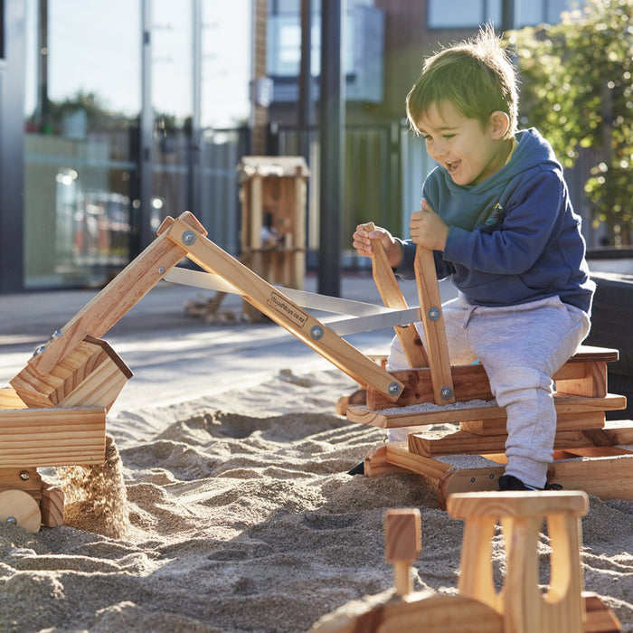 NZ Upcycled Wooden Sandpit Digger